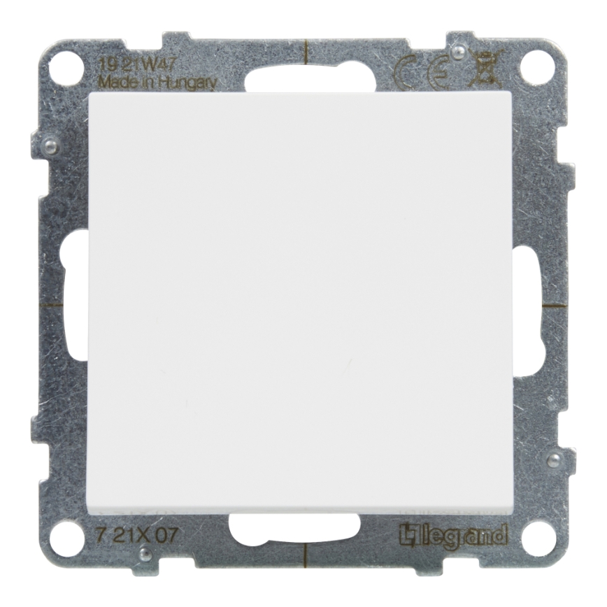 Legrand - Interruttore semplice senza placca n. 1/0 SUNO bianco