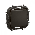 Legrand - Interruttore unipolare 1/0 NILOE, senza cornice, nero