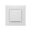 Legrand - Interruttore unipolare n. 1 con cornice NILOE bianca