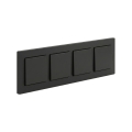 Legrand - Interruttore unipolare quadruplo n. 1 con cornice NILOE STEP nero