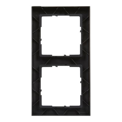 Legrand - Placca doppia SUNO nera