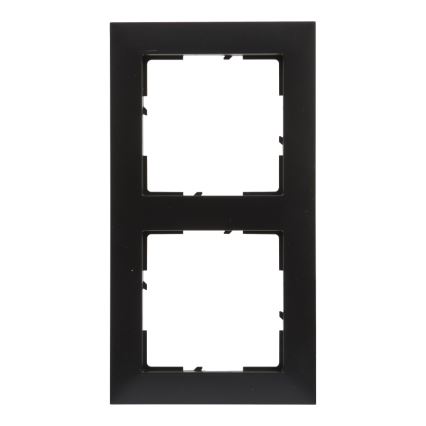 Legrand - Placca doppia SUNO nera