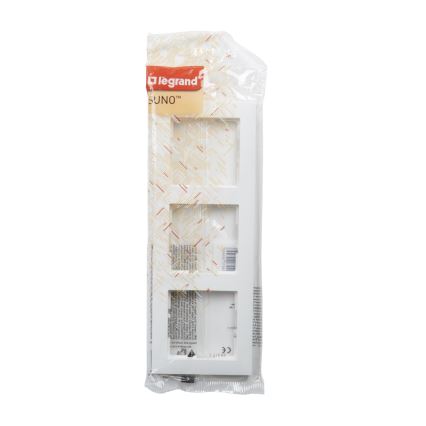 Legrand - Placca tripla SUNO bianca