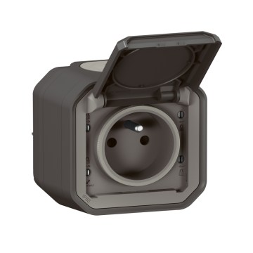 Legrand - Presa da esterno 250V/16A PLEXO IP55 antracite