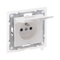 Legrand - Presa da esterno per uso domestico senza cornice SUNO 250V IP44 bianca