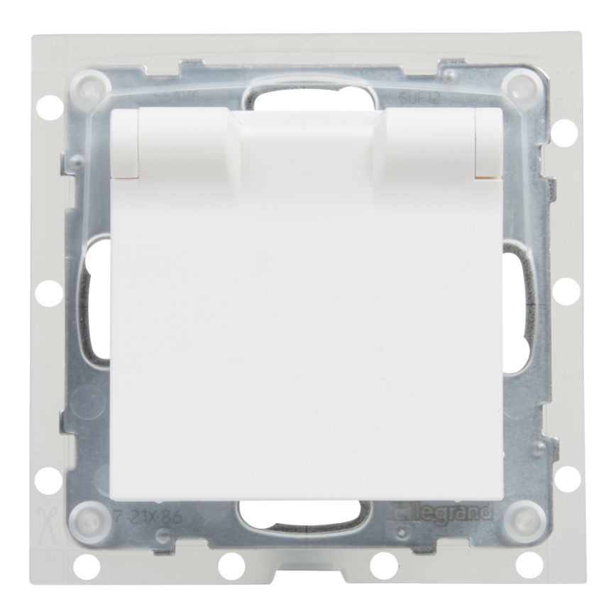 Legrand - Presa da esterno senza placca 250V/16A NILOE STEP IP44 bianca