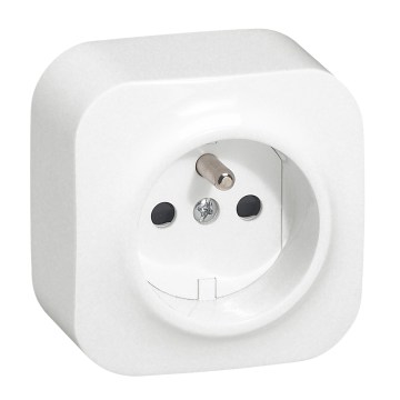 Legrand - Presa da parete domestica FORIX 250V bianca