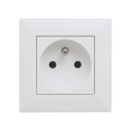 Legrand - Presa domestica con cornice NILOE STEP 250V bianca