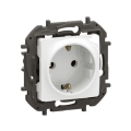 Legrand - Presa domestica SCHUKO 250V/16A NILOE bianca