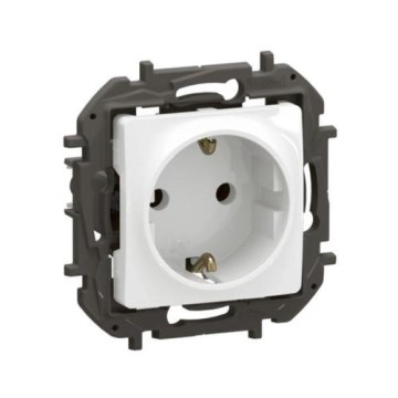 Legrand - Presa domestica SCHUKO 250V/16A NILOE bianca