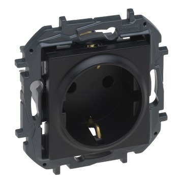 Legrand - Presa domestica SCHUKO senza cornice NILOE STEP 250V nera