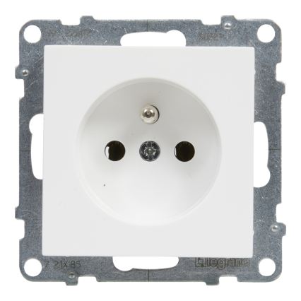 Legrand - Presa domestica senza cornice 250V/16A SUNO bianca