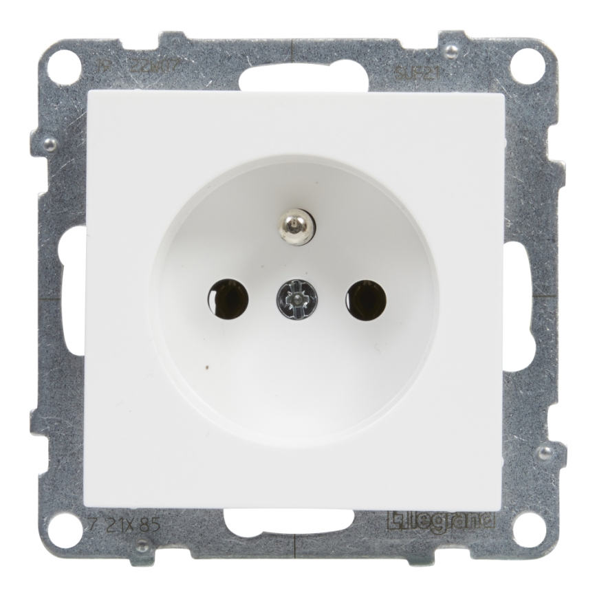 Legrand - Presa domestica senza cornice 250V/16A SUNO bianca