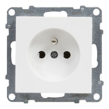 Legrand - Presa domestica senza cornice SUNO 250V bianca