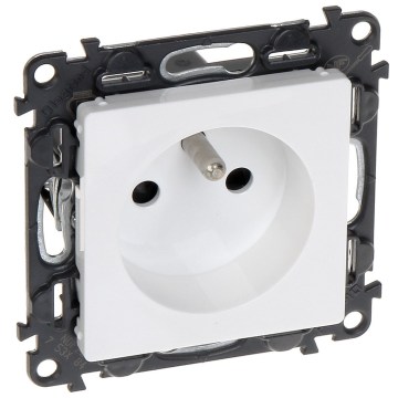 Legrand - Presa domestica senza cornice VALENA LIFE 250V bianca