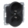 Legrand - Presa doppia domestica senza placca 250V/16A SUNO nera