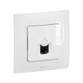 Legrand - Presa Ethernet RJ45 con placca NILOE bianca