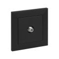 Legrand - presa TV con cornice SUNO nera