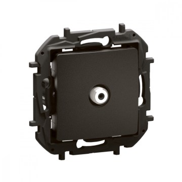 Legrand - Presa TV senza cornice NILOE nera