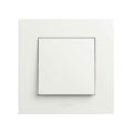 Legrand - Pulsante unipolare n. 1/0 con cornice NILOE STEP bianco