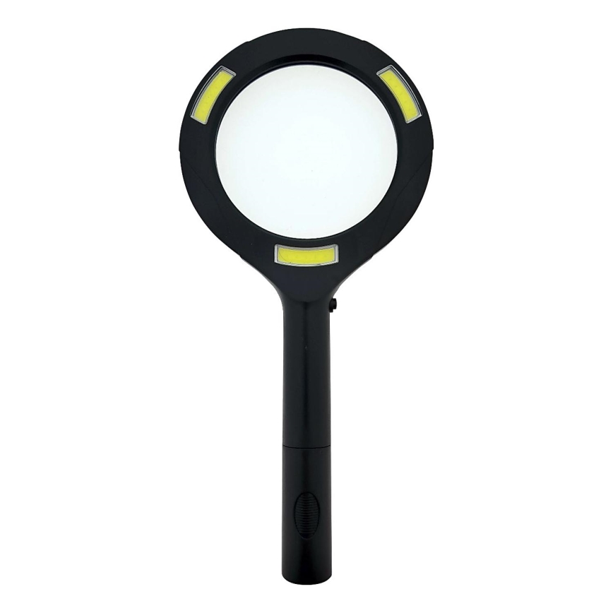 Lente d'ingrandimento LED 3× con illuminazione LED/3W/2xAA IP22