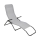 Lettino da giardino FIKA 60x140 cm grigio