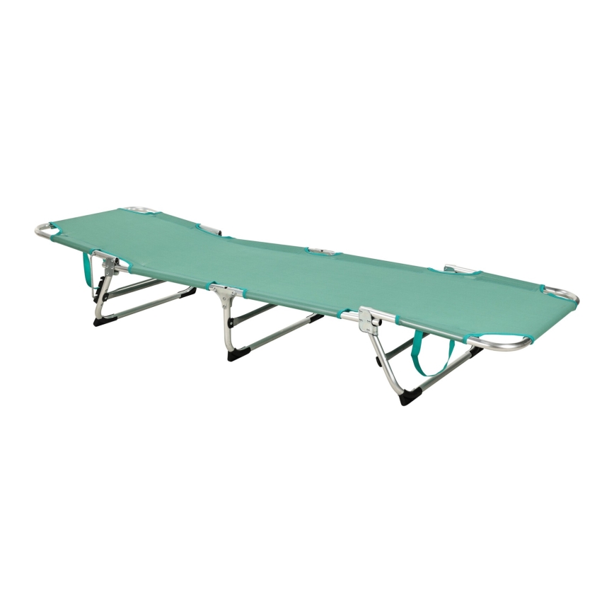 Lettino pieghevole e reclinabile SUNO 56x190 cm turchese
