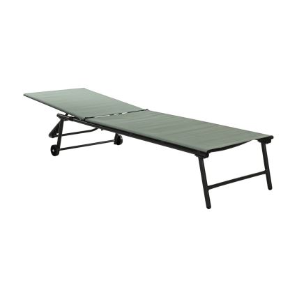 Lettino reclinabile TERA 57x185 cm verde