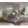 Letto boxspring con materassi e topper SOFIA 180x200 cm beige