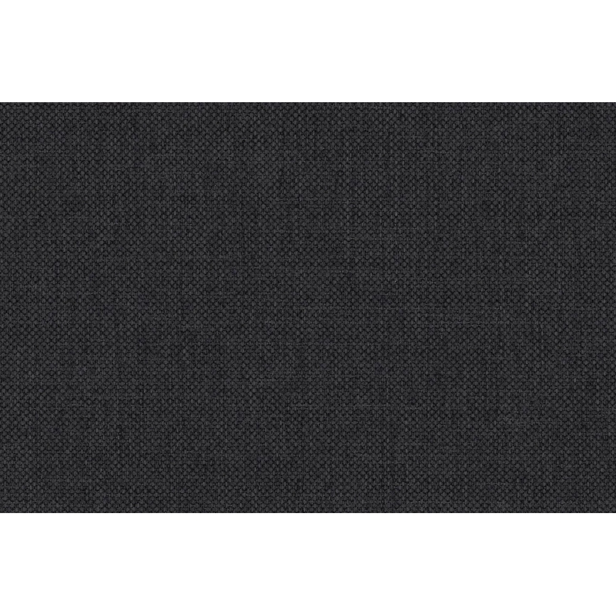 Letto imbottito ARLY 110x200 cm con testiera universale L/P, antracite/bianco