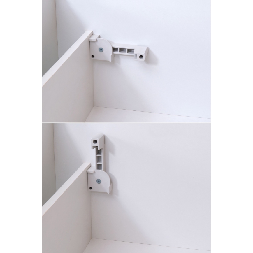 Letto imbottito con contenitore ALIS 160x200 cm, senza materasso, grigio chiaro