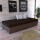 Letto imbottito con contenitore CORY 80x200 marrone