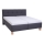 Letto imbottito con materasso e contenitore MARIA 160x200 cm grigio