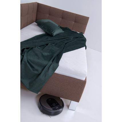 Letto imbottito con materasso e spazio di archiviazione MARIA PETITE 120x200 cm marrone