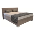 Letto imbottito con materasso WINDSOR 180x200 cm beige