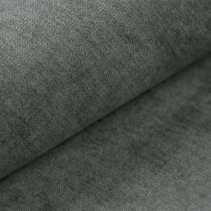 Letto imbottito ISABEL 180x200 con materasso a molle e contenitore, grigio