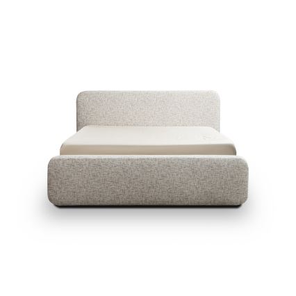 Letto imbottito LAJLA 180x200 cm senza materasso, beige