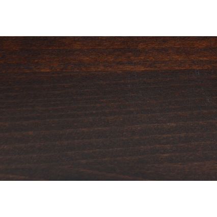 Letto matrimoniale in legno massiccio con contenitore ANGELA 180x200 cm, noce scuro