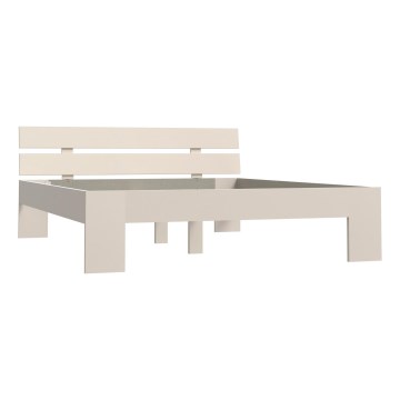 Letto matrimoniale PIROA 160x200 cm beige