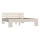 Letto matrimoniale PIROA 160x200 cm beige