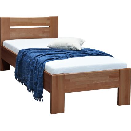 Letto singolo AMBER 90x200 cm prugna