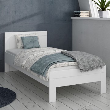 Letto singolo SNOWIE 90x200 cm bianco
