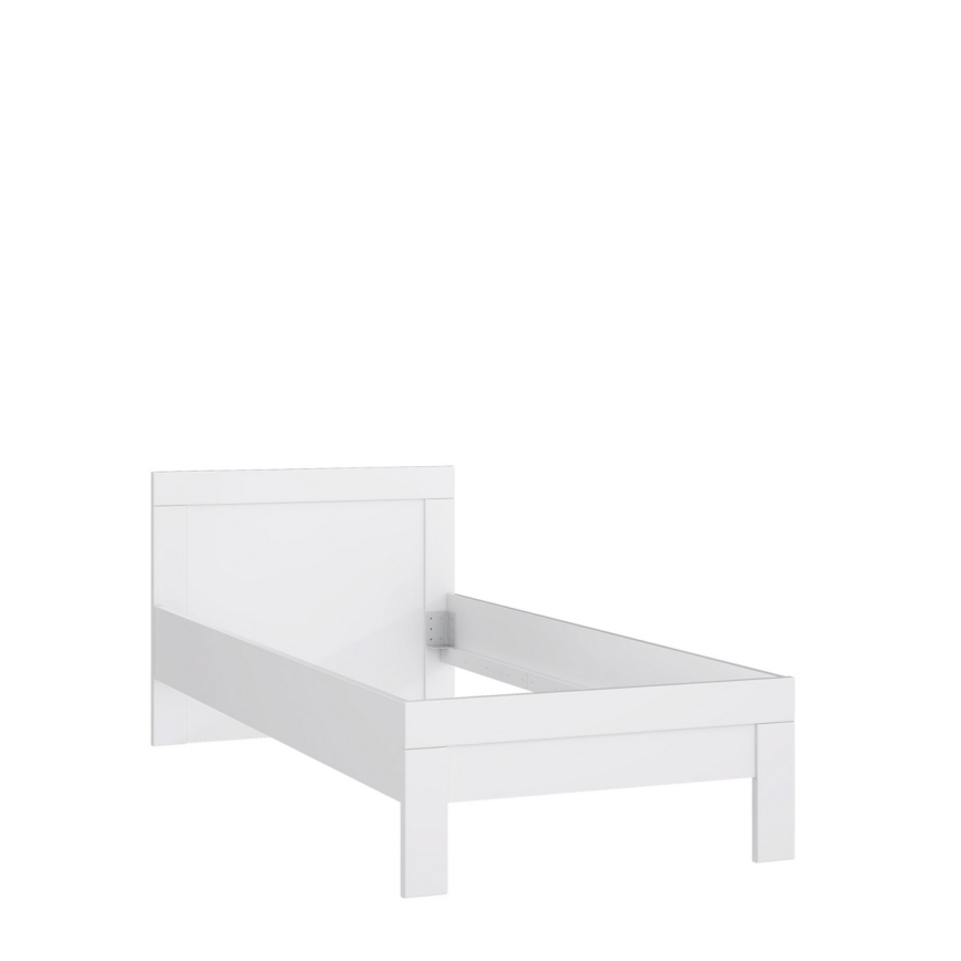 Letto singolo SNOWIE 90x200 cm bianco