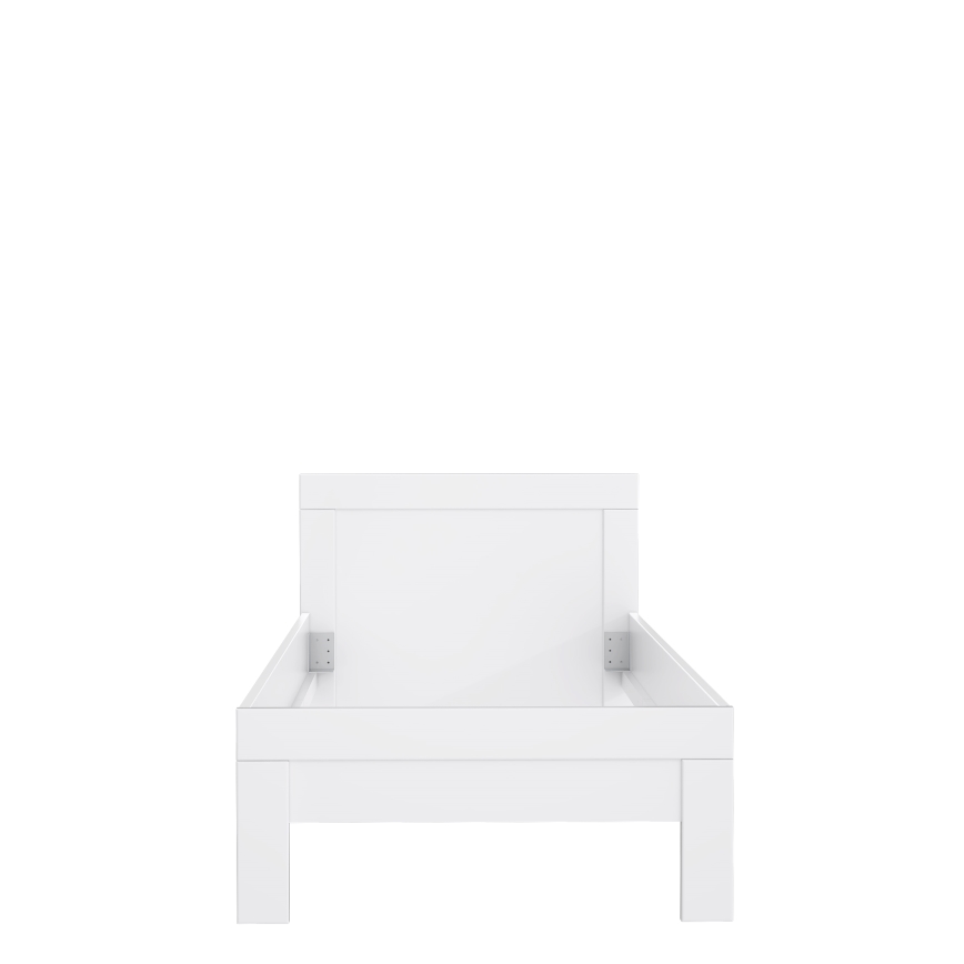 Letto singolo SNOWIE 90x200 cm bianco