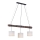 Leuchten Direkt 11238-79 - Lampadario a sospensione con filo BARK 3xE27/40W/230V legno