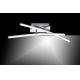 Leuchten Direkt 11270-55 - Lampadario LED da superficie SIMON 2xLED/5W/230V cromo opaco