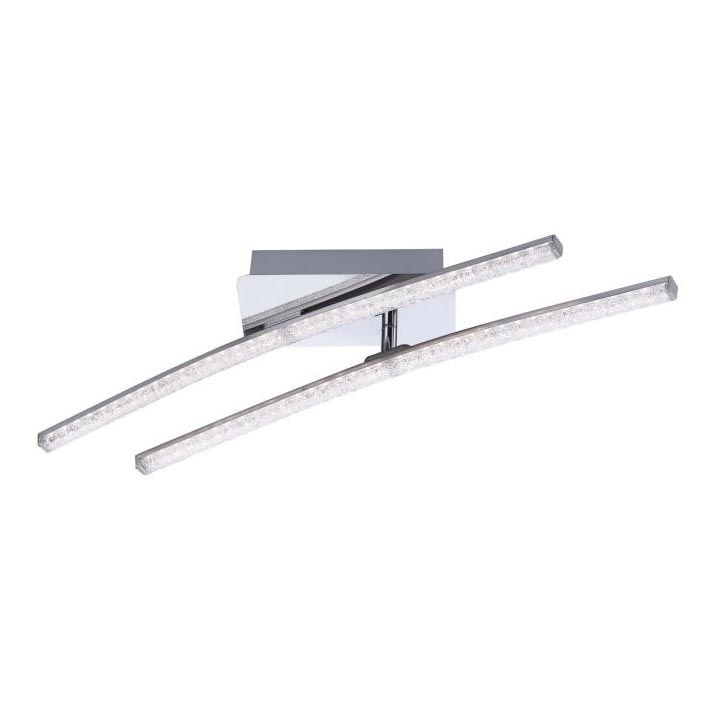 Leuchten Direkt 11290-17 - Lampadario LED da superficie SIMON 2xLED/5W/230V cromo luminoso