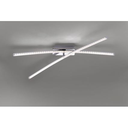 Leuchten Direkt 11292-17 - Lampadario LED da superficie SIMON 2xLED/8W/230V cromo luminoso