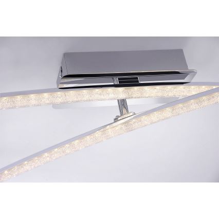 Leuchten Direkt 11292-17 - Lampadario LED da superficie SIMON 2xLED/8W/230V cromo luminoso