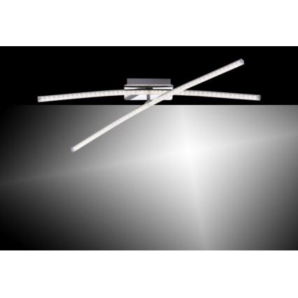 Leuchten Direkt 11292-17 - Lampadario LED da superficie SIMON 2xLED/8W/230V cromo luminoso